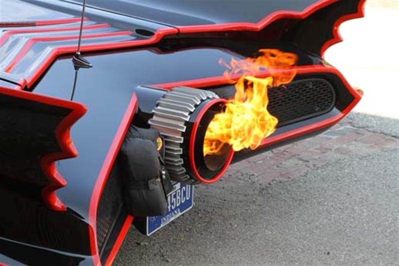 Batmobile "Rocket" Flamethrower Kit
